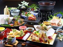 ・《贅-zei-》プレミアム会席◆1日10組様限定◆豪華食材の饗宴♪美味食べ尽くしコース　２食付