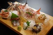 シニア（50歳以上）限定/地魚お刺身プラン（天ぷらなし）