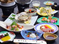 ◆夏の6大特典！◆【個室食】岩牡蠣コース＜海鮮＋牛ステーキ＞※幼児様ふくめ６名様まで可能