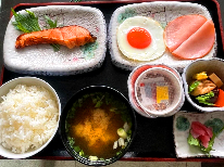 【朝食付】カジュアル朝食を！出張やビジネスの方におすすめ♪