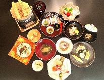 【1泊2食】新潟の名産の質にこだわった贅沢かわら亭会席料理ご堪能プラン