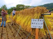 ☆秋限定☆ 新米お土産＆ドリンク割引付き！食事は気軽な 【ライトコース】