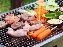 ~【BBQ二食付き】コテージのテラスでBBQ!宮崎牛や鹿児島黒豚が美味しい!~