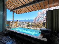 【素泊】 ◆天空の城に泊まる◆南アルプスor飯田市街眺望客室確約！天然温泉は絶景の内湯と露天で