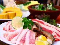 ◆夕食付-BBQ-◆ 仲間とBBQでジューシーな富士ヶ嶺ポークを堪能