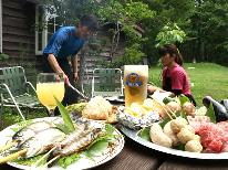 夕食をバーベキュースタイルで♪一泊二食付き手ぶらでBBQプラン　　　