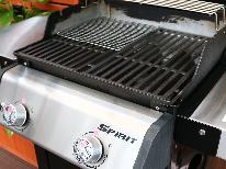 【2食付・食材少なめ】ライトBBQ＋摺りたてわさび丼朝食◇お肉など追加持込推奨